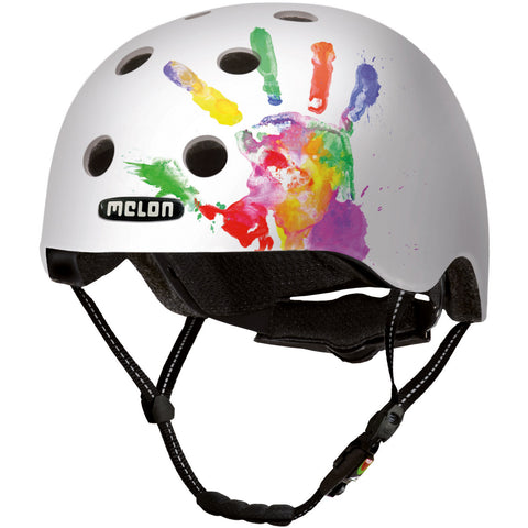 Melon helmet Handprint XXS-S (46-52cm) white