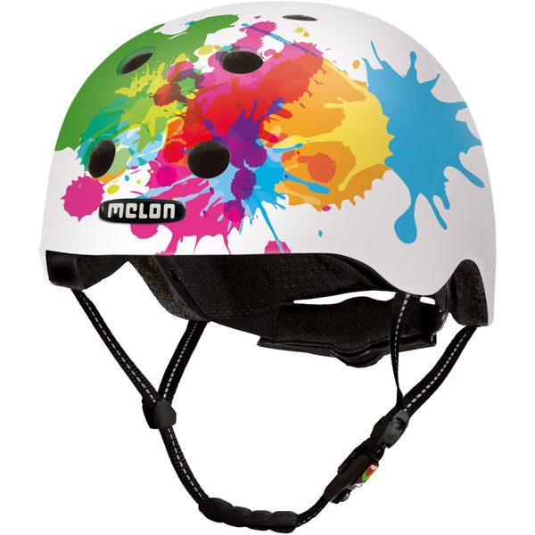 Melon helmet Coloursplash ML (52-58cm) white