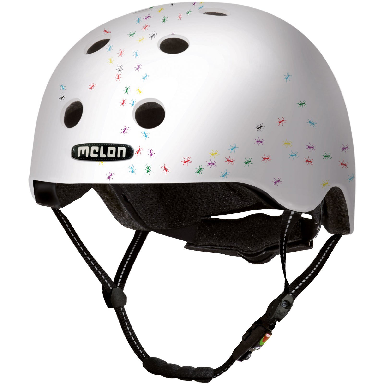 Melon helmet Pop Ants XL-XXL (58-63cm) white