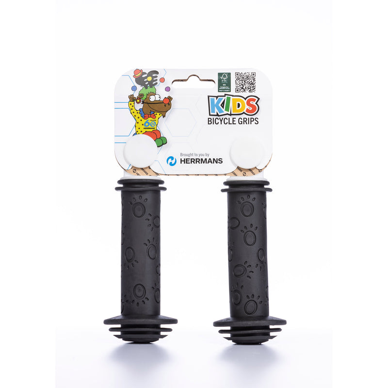Load image into Gallery viewer, Herrmans handvatset kids 82 tpe 115 115mm zwart
