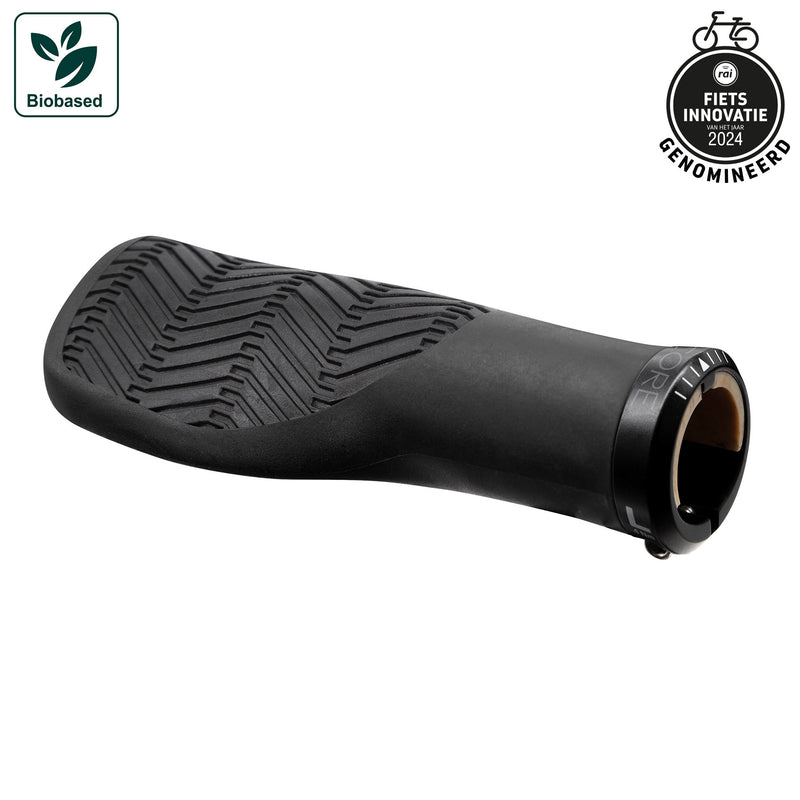 Load image into Gallery viewer, Herrmans handvatset nucore town wave 130 130mm zwart
