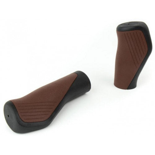 Widek handvatset city ergo 90 120mm zwart bruin