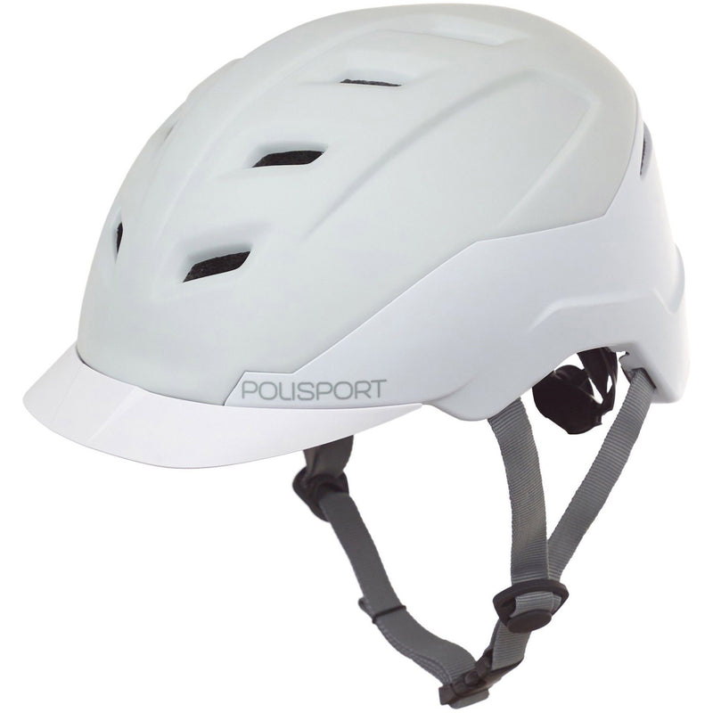 Load image into Gallery viewer, Polisport helm E'City crèmewit M 55-58cm Speed Pedelec
