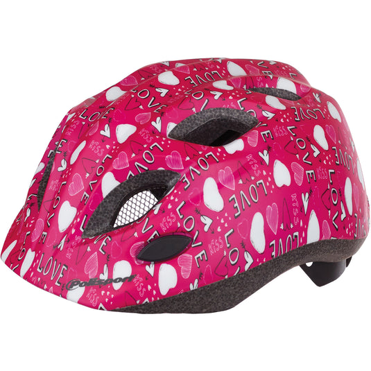 Polisport juniGoud fietshelm s 52-56cm love met led licht