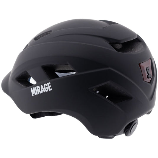 Mirage urban helm e-bike led 55-58cm mat zwart