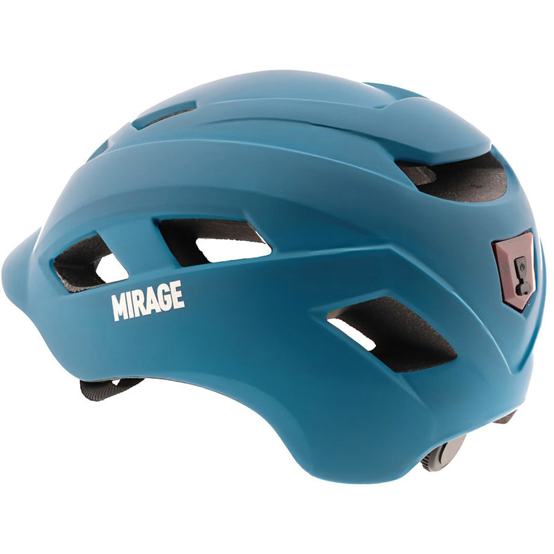 Load image into Gallery viewer, Mirage urban helm e-bike led 58-61cm mat blauw
