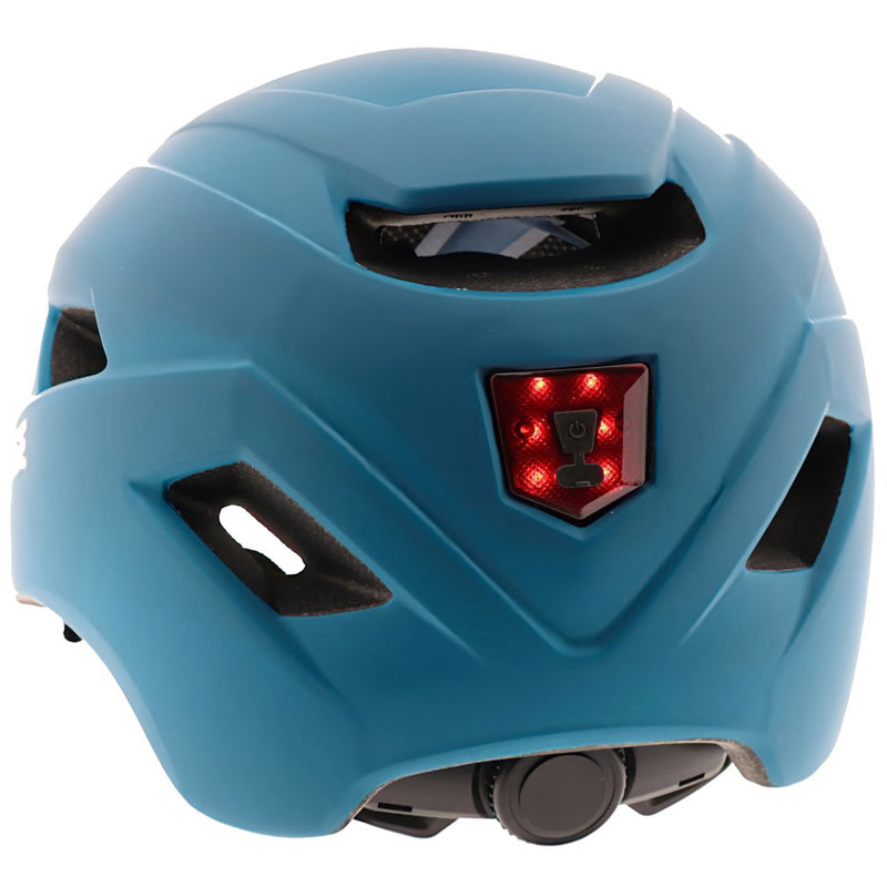 Load image into Gallery viewer, Mirage urban helm e-bike led 58-61cm mat blauw
