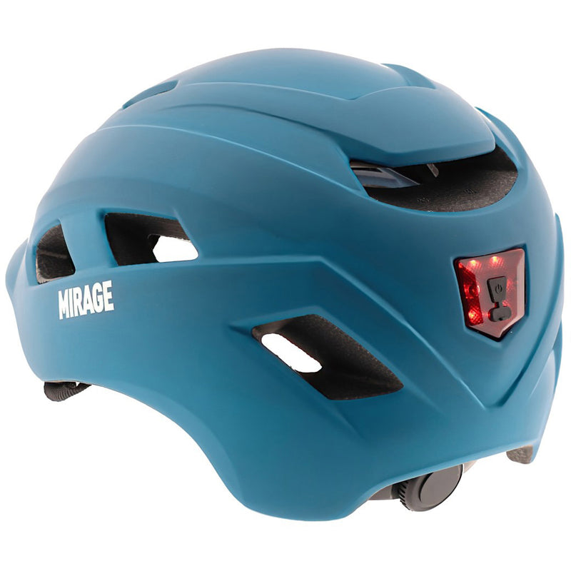Load image into Gallery viewer, Mirage urban helm e-bike led 58-61cm mat blauw
