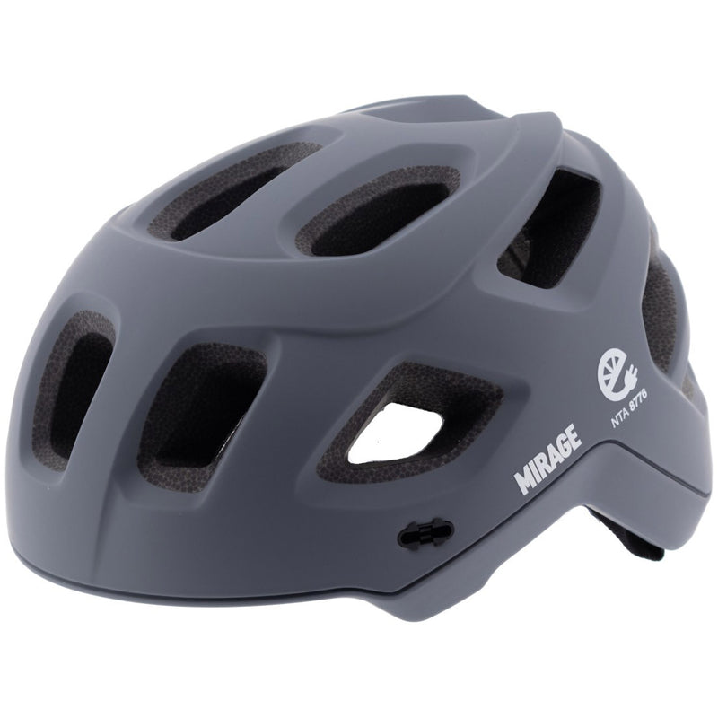 Load image into Gallery viewer, Mirage mtb helm 55-58cm mat grijs
