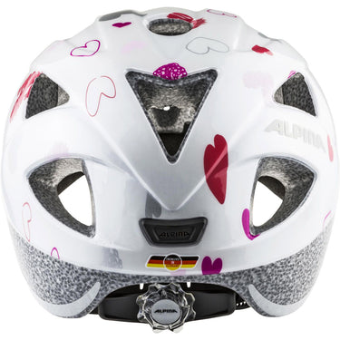Alpina sports kinderhelm ximo white hearts 45-49 glans