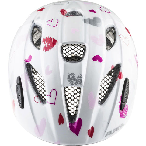 alpina helmet ximo white hearts gloss 47-51