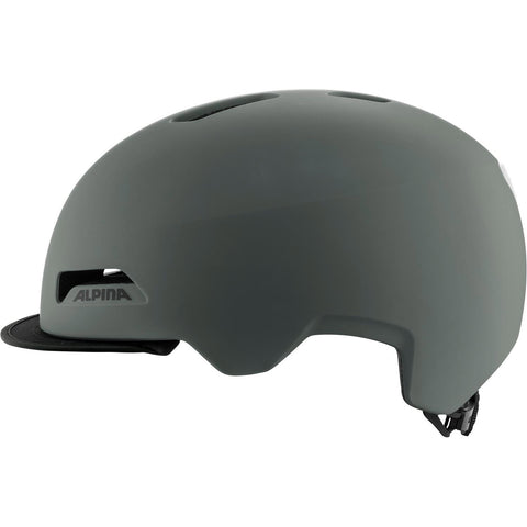 alpina helmet brooklyn coffee-grey matt 52-57cm