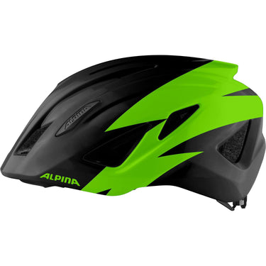 Alpina sports kinderhelm pico 50-55 glans zwart groen