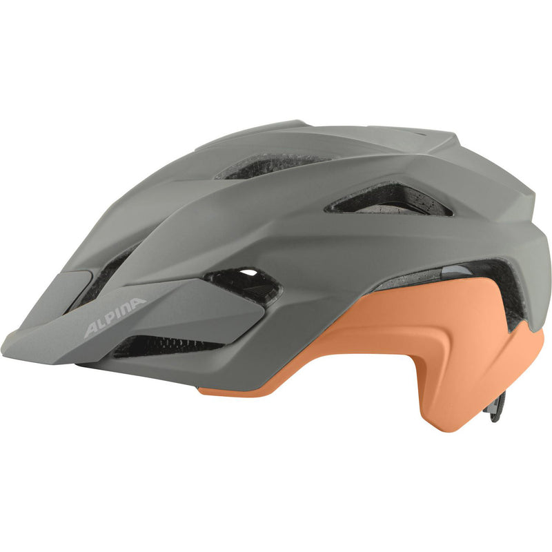 Load image into Gallery viewer, Alpina sports mtb helm kamloop 51-55 mat grijs perzik
