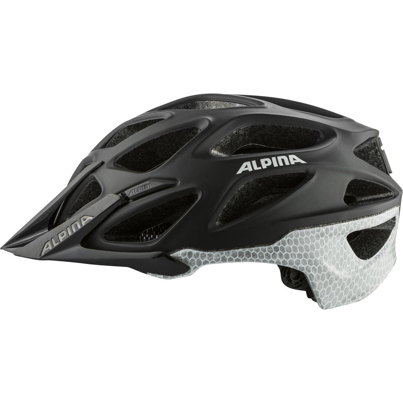 Load image into Gallery viewer, Olympic sportswear alpina sports mtb helm mythos reflective 59-64 zwart
