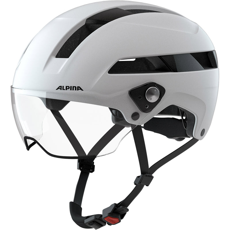 Load image into Gallery viewer, Alpina sports urban helm soho visor 51-56 mat wit
