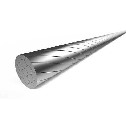 Elvedes rem binnenkabel 2250mm rvs v-nippel