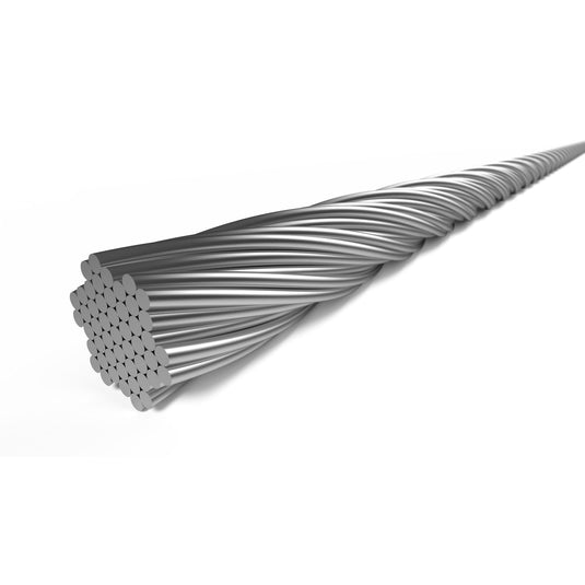 Elvedes schakel binnenk 2250mm rvs n-nippel 6472rvs-49