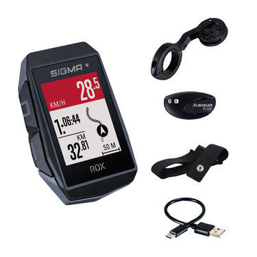 Sigma rox 11.1 evo gps hr set zw zw short butler+ant+ ble borstr+usb-c