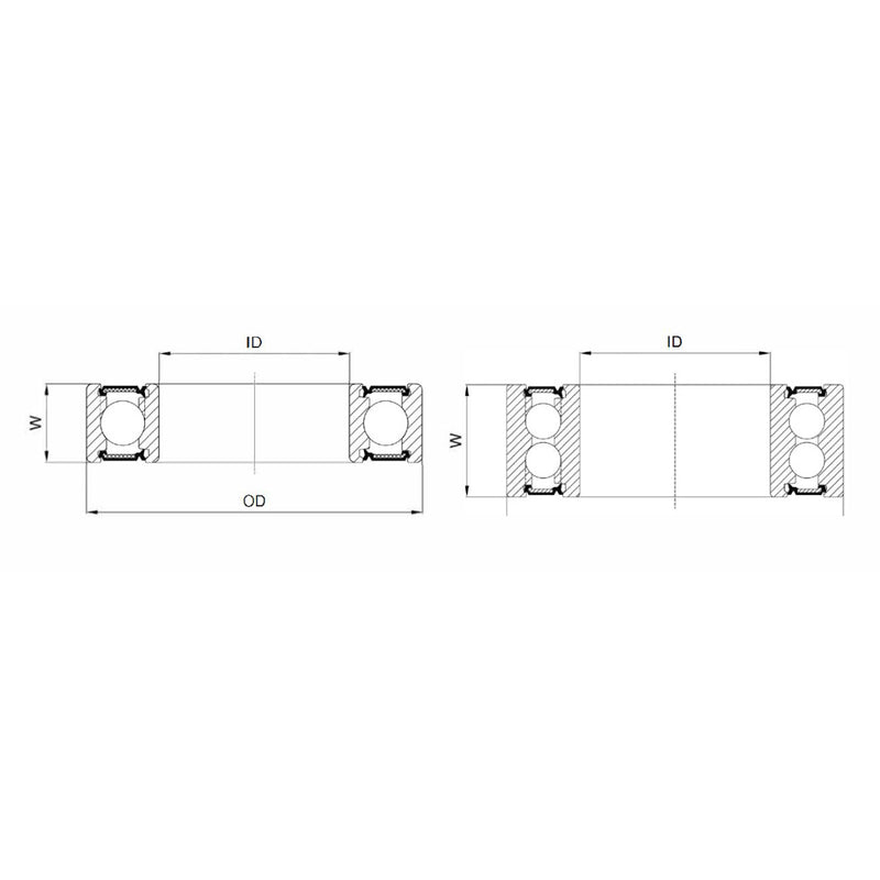 Load image into Gallery viewer, Marwi union kogellager max cb-435 6900v llu 10x22x6
