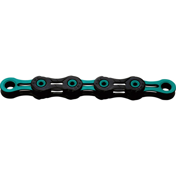 KMC chain 1/2-11/128 118 11V DLC 11 black/celeste