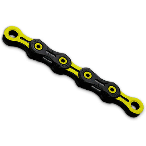 KMC chain 1/2-11/128 118 11V DLC 11 black/yellow