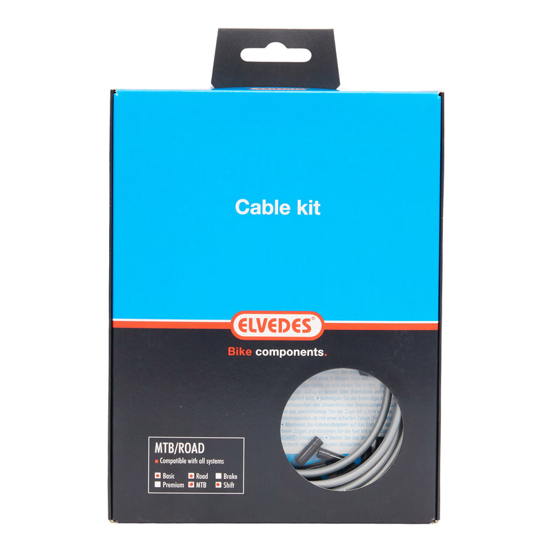 Load image into Gallery viewer, Elvedes schakelkabelk.ATB race universeel zilver 2015003
