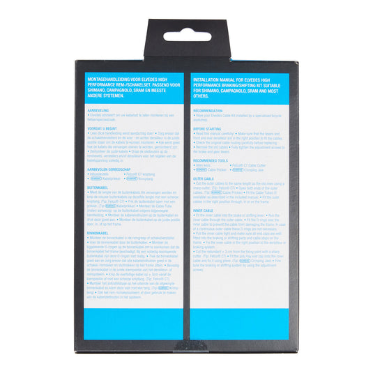 Elvedes schakelkabelkit ProL.ATB Race zwart 2017155