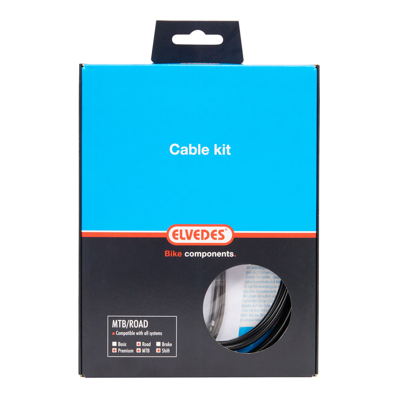 Load image into Gallery viewer, Elvedes schakelkabelkit ProL.ATB Race zwart 2017155

