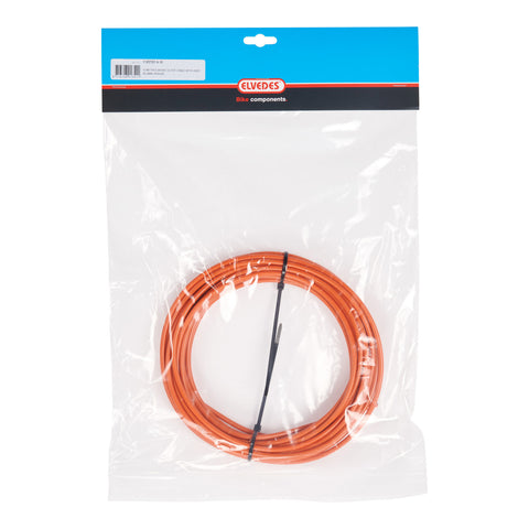 Elvedes brake outer cable 5mm (10m) orange liner 1125TEF-9-10