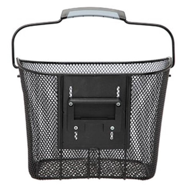 Load image into Gallery viewer, Burgers - new looxs newlooxs toscane klickfix - afneembare fietsmand - stuur - 19 liter - staal - zwart
