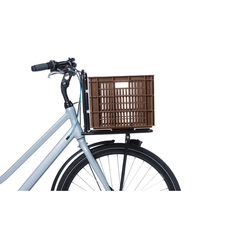 Load image into Gallery viewer, Basil fietskrat L - groot - 40 liter - bruin
