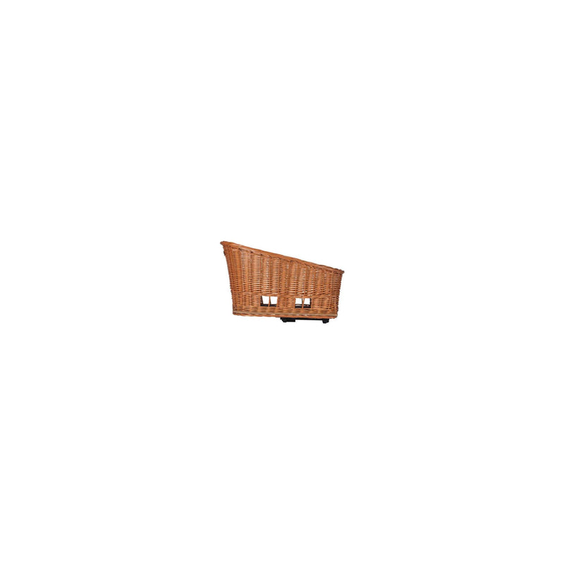 Load image into Gallery viewer, Basil hondenmand pasja mik met kussen 50cm riet bruin
