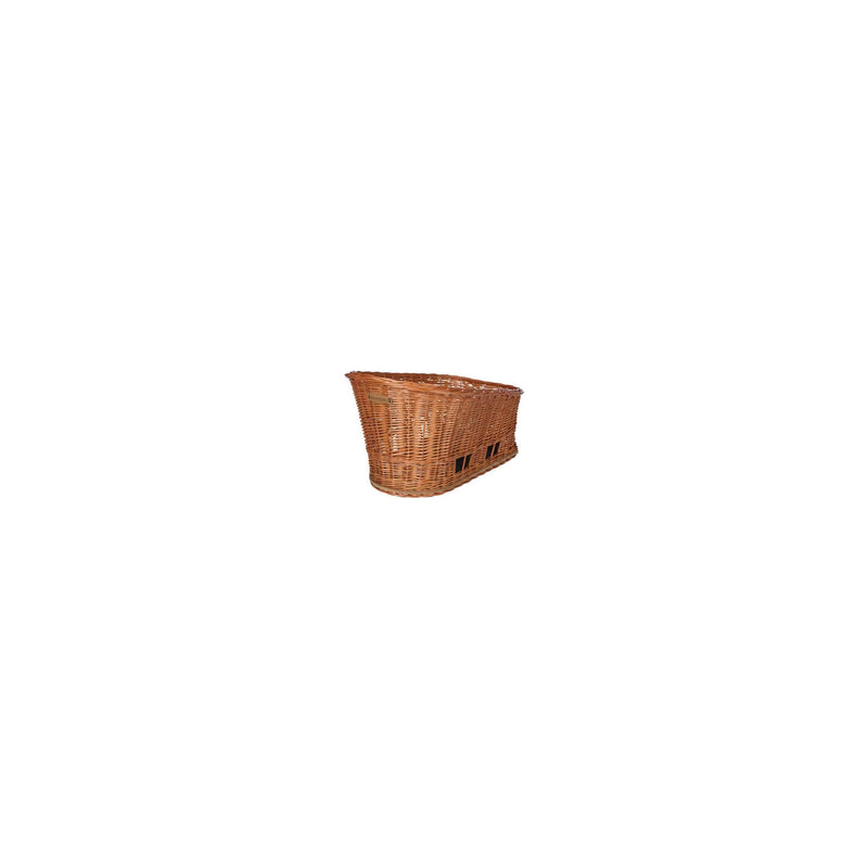 Load image into Gallery viewer, Basil hondenmand pasja mik met kussen 50cm riet bruin
