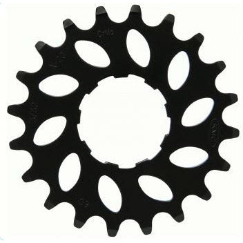 KMC sprocket R Enviolo 17T Chromoly black 1/2-1/8