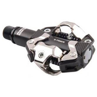Load image into Gallery viewer, Look pedalen x-track mtb donkergrijs
