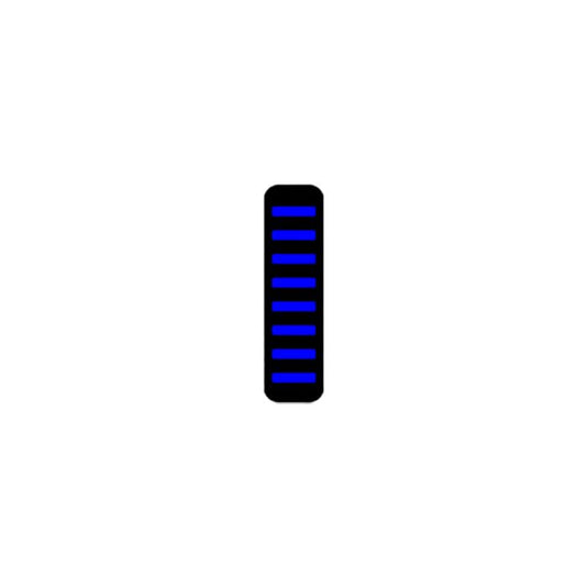 Rrp proguard cable tie - front - sticker - max protection - blue