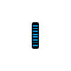 Rrp proguard cable tie - front - sticker - standard - cyan