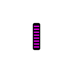 Rrp proguard cable tie - front - sticker - max protection - magenta