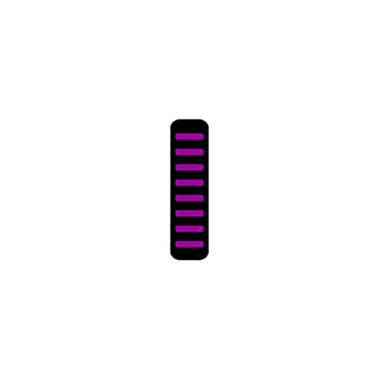 Rrp proguard cable tie - front - sticker - mini - purple