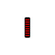 Rrp proguard cable tie - front - sticker - mini - red