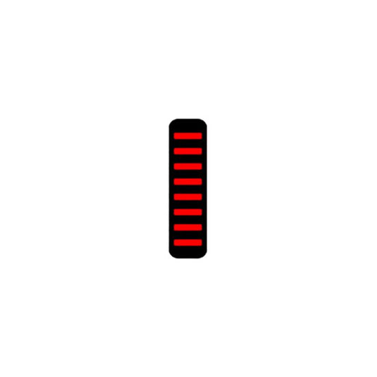 Rrp proguard cable tie - front - sticker - standard - red