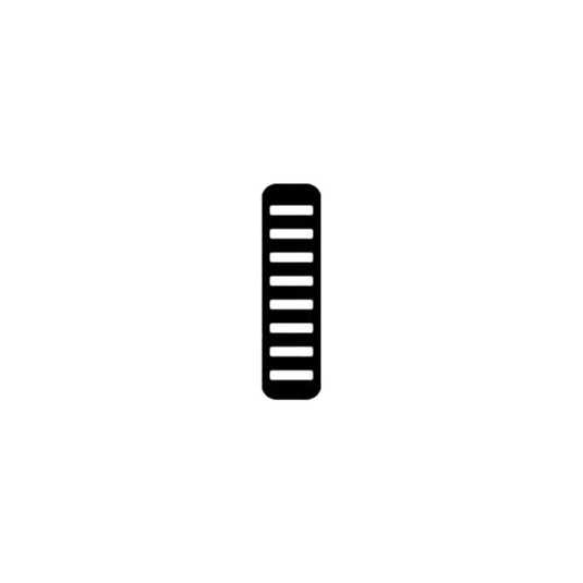 Rrp proguard cable tie - front - sticker - mini - white