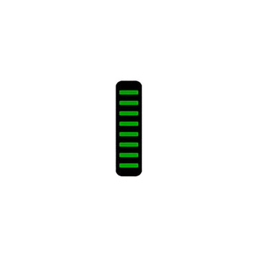 Rrp proguard bolt on v1 - front - sticker - standard - green
