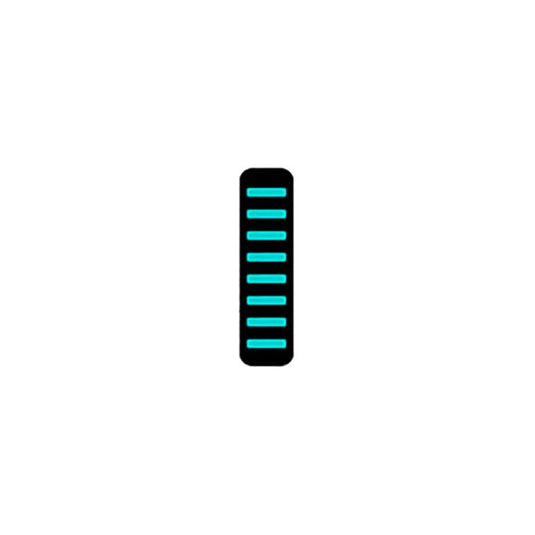 Rrp proguard bolt on v1 - front - sticker - standard - turquoise