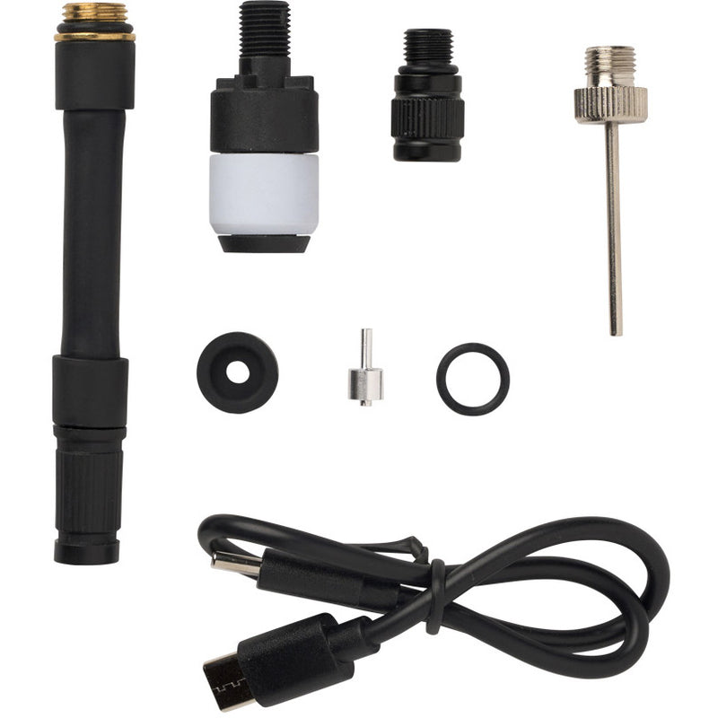Load image into Gallery viewer, Schwalbe pomp e-micro met scv pompkop adapter
