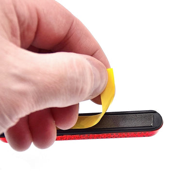 Busch muller busch m�ller reflectorstrip zelfklevend zadelpen rood