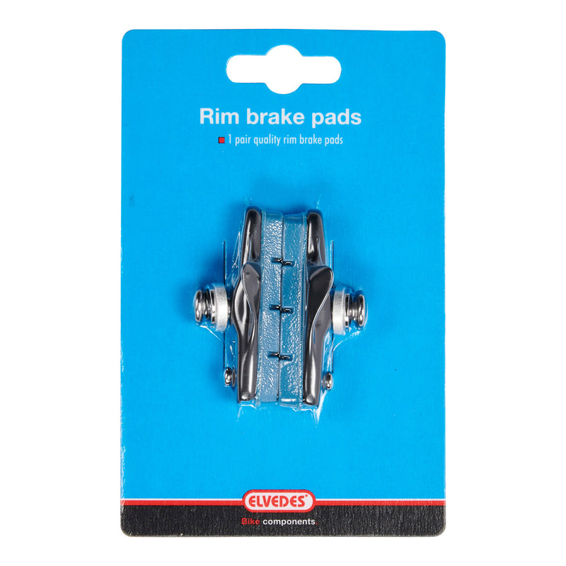 Load image into Gallery viewer, Velgremblokset Elvedes 55 mm met Aluminium Cartridge voor Shimano en carbon velgen (op kaart)
