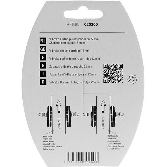 Load image into Gallery viewer, Simson v-brake cardridge remschoen cpl.
