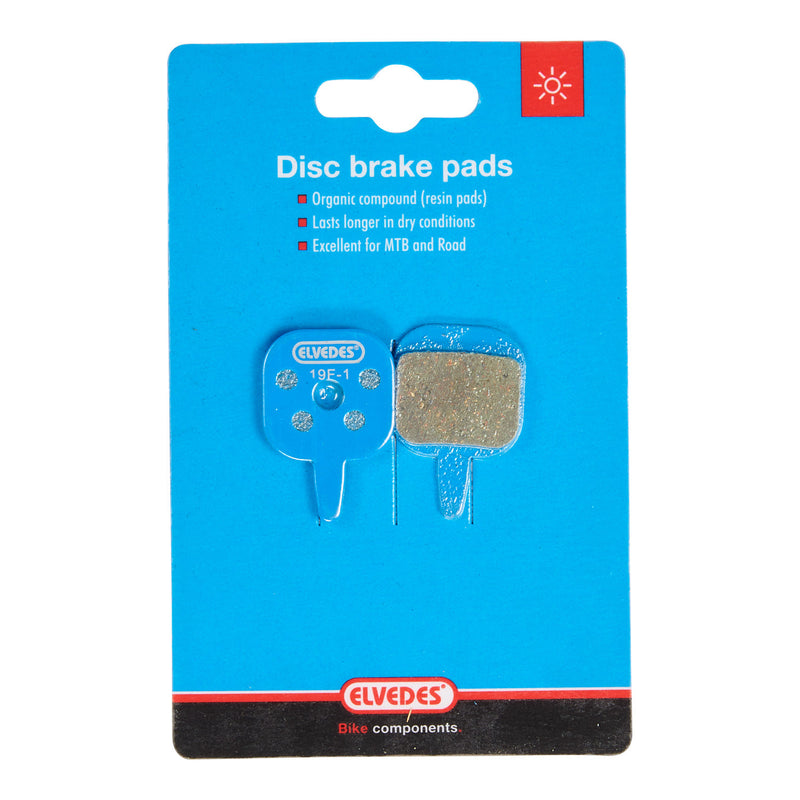 Load image into Gallery viewer, Schijfremblokset Elvedes organisch Tektro IO (1 paar)
